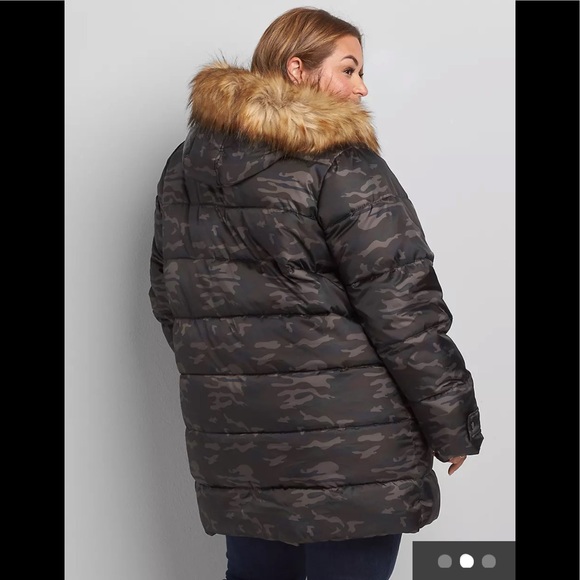 🆕LB 🧥 Camouflage Puffer Jacket - Picture 2 of 4